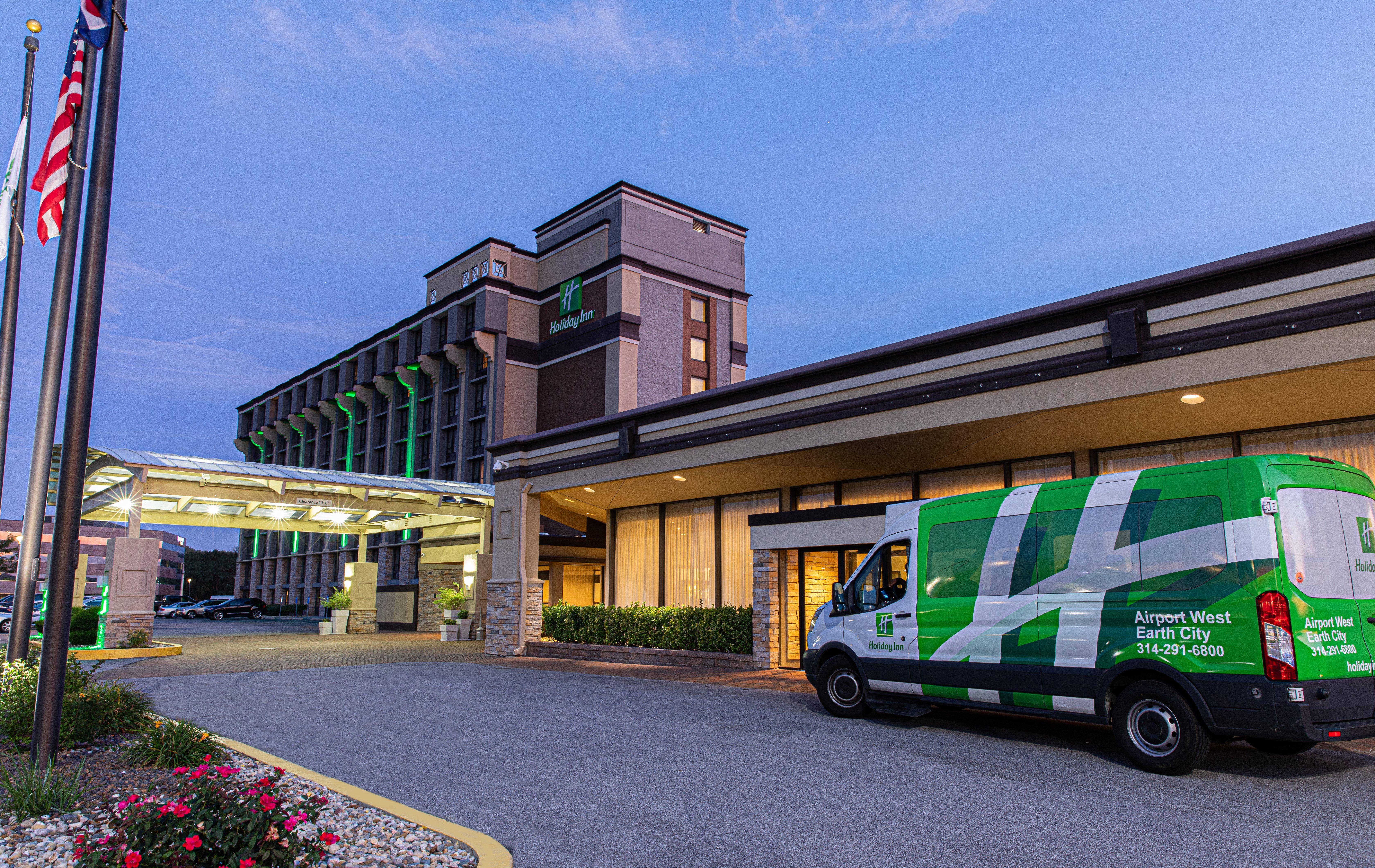 Hilton St. Louis Airport Hotell Woodson Terrace Eksteriør bilde